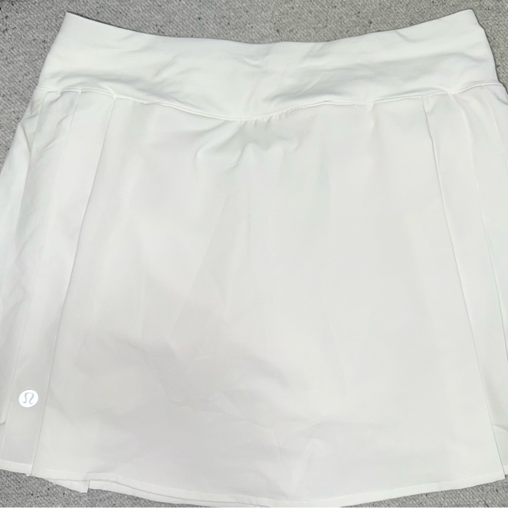 lululemon athletica Crisp White Mini Skirt
